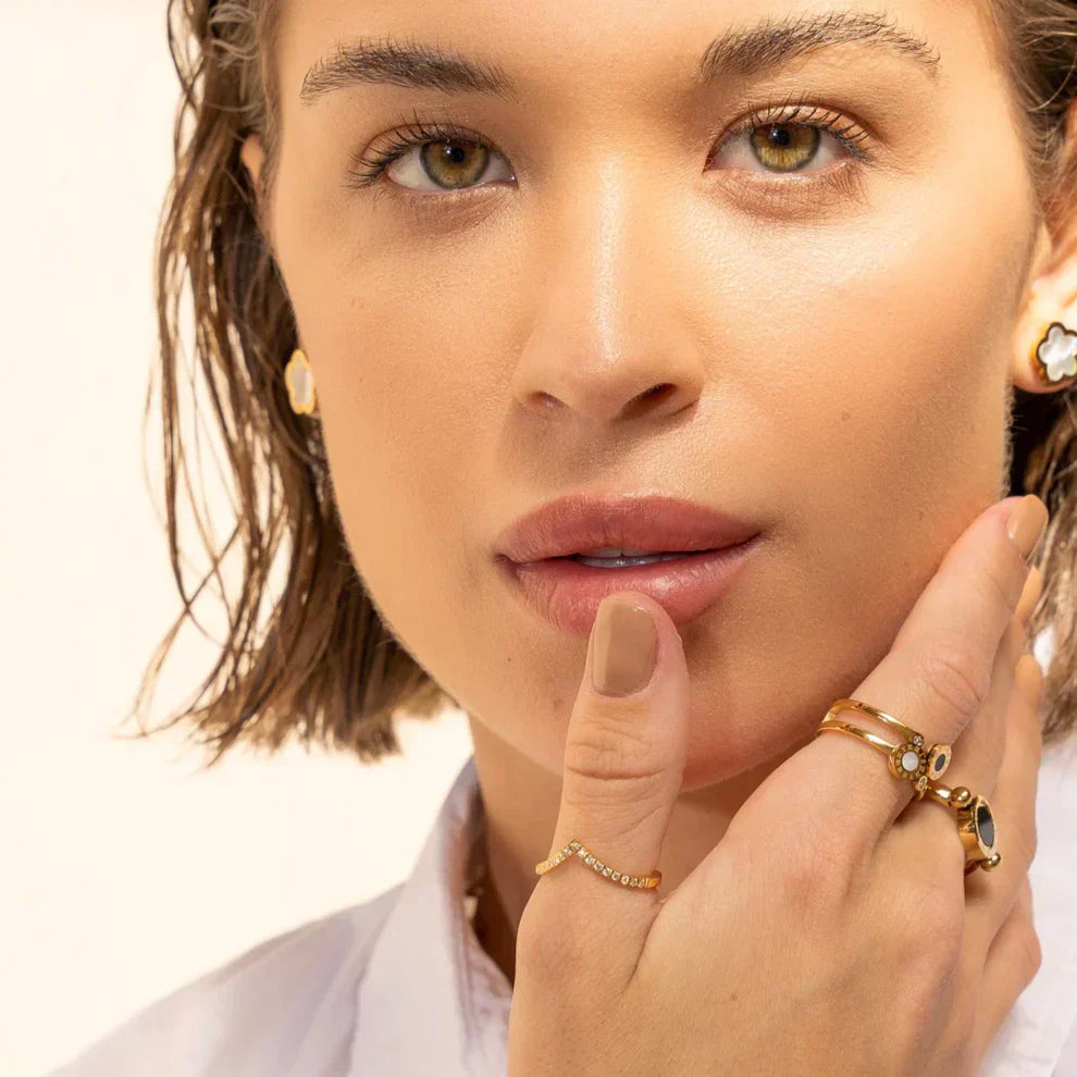 Anillo Realeza Chapado en Oro de 18K